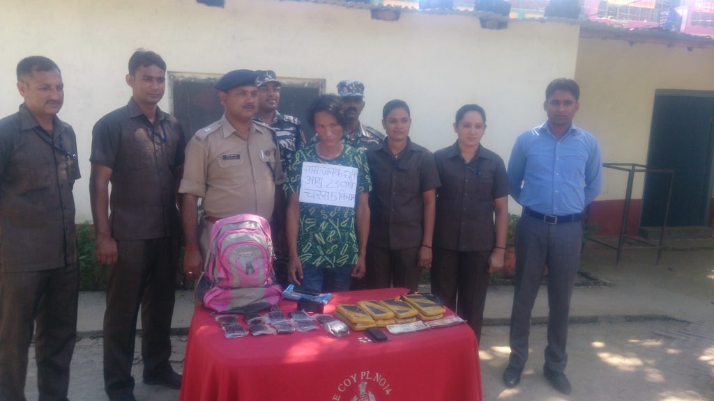सोनौली मे पचास लाख रुपये के चरस के साथ एक नेपाली युवक गिरफ्तार-
