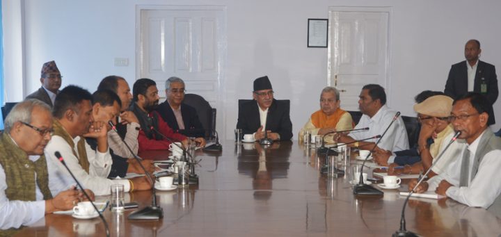 नेपाल - मधेशी मोर्चा द्वारा संविधान संशोधन विधेयक में परिमार्जन की मांग ने जोर पकडा