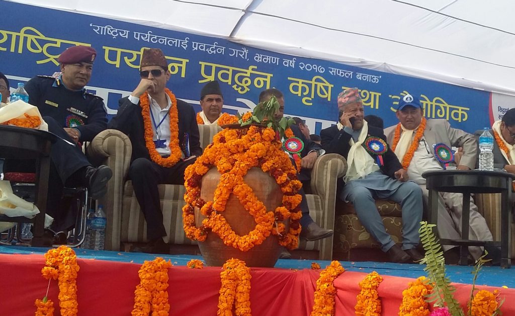 राष्ट्रीय पर्यटन कृर्षी औधोगिक महोत्सव से इस क्षेत्त का अत्तरराष्ट्रीय स्तर पर बनेगा पहचान ---दीपक बोहरा