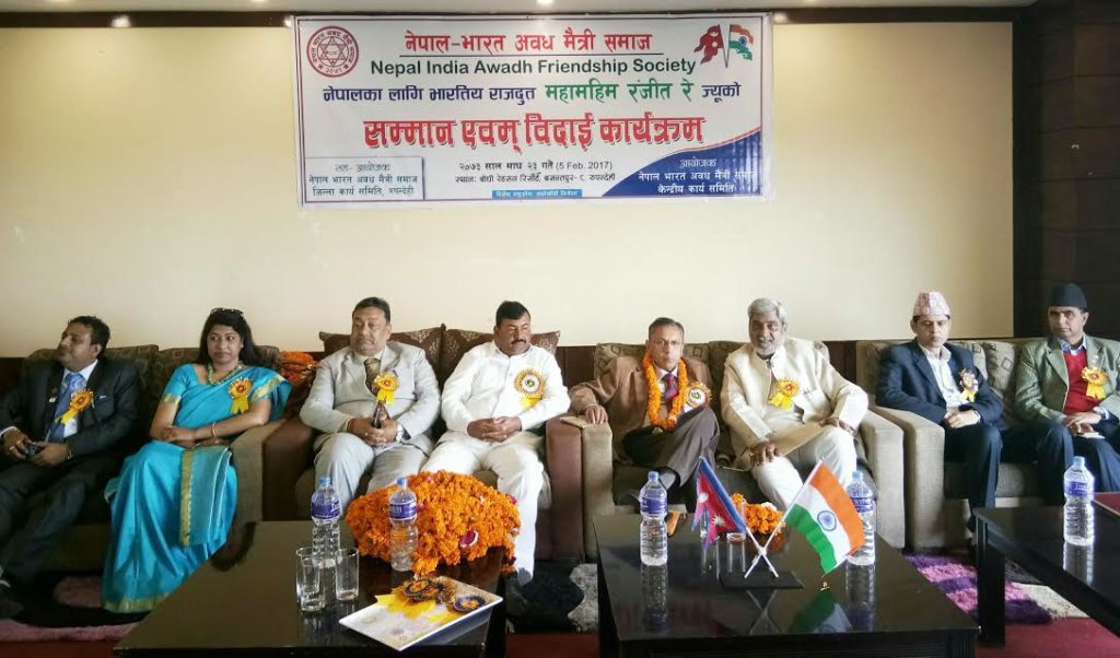 भारत और नेपाल दो देश है लेकिन आत्मा एक ----रंजीत रे राजदूत