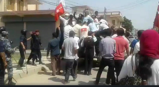 नेपाल के भैरहवा में नया शक्ति पार्टी के 37 नेता गिरफ्तार----