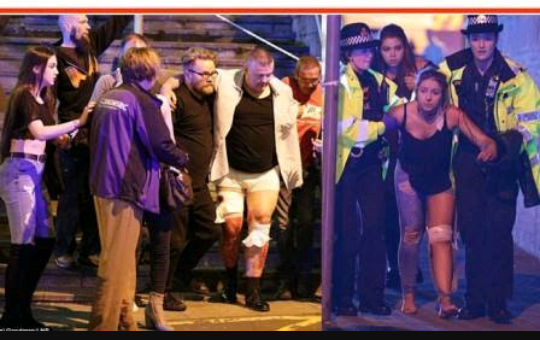 ब्रिटेन में आत्मघाती हमला : मैनचेस्टर म्यूज़िक कन्सर्ट में धमाके से 22 की मौत, 59 घायल