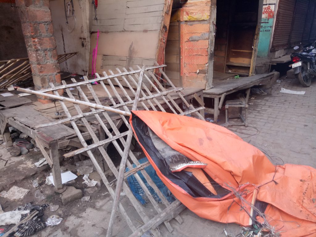 भाजपा नेता की दुकान में घुसकर तोड़फोड,मुकदमा दर्ज