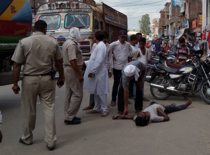 और अर्शे बाद दिखा पुलिस का मानवीय जज्बा