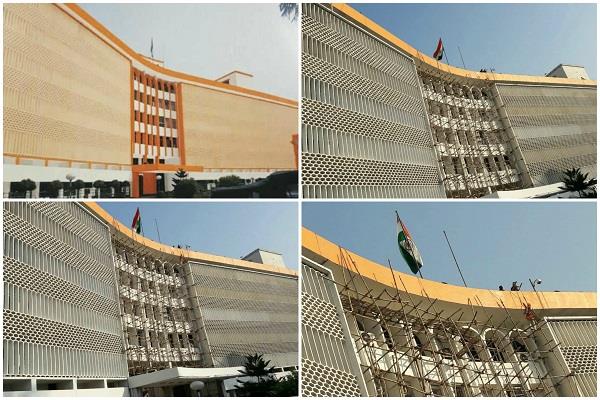 जल्द ही भगवा रंग में दिखाई देगा योगी का सचिवालय