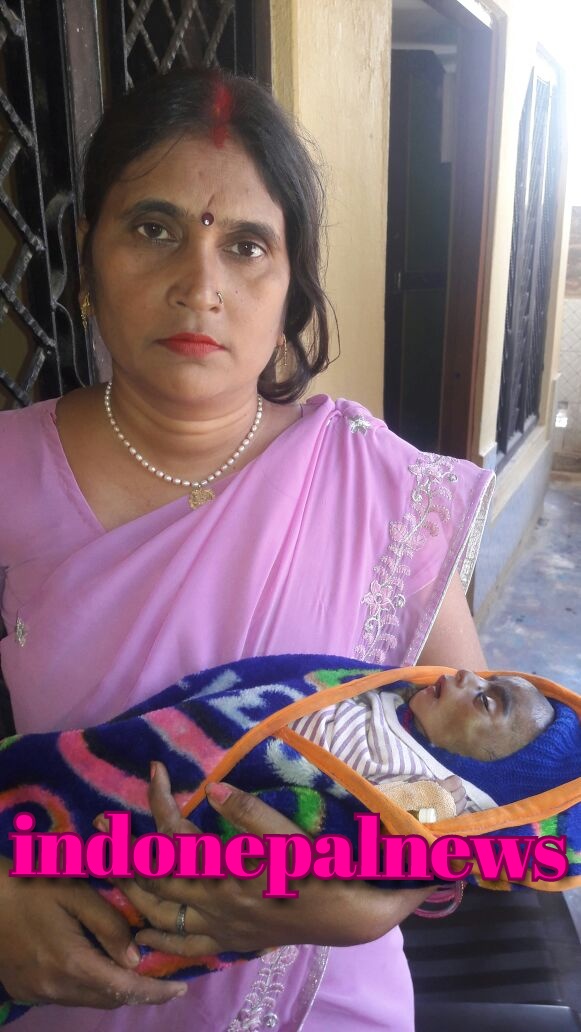 सोनौली रामजानकी मंदिर में लावारिश हालत में मिली डेढ़ माह की बच्ची