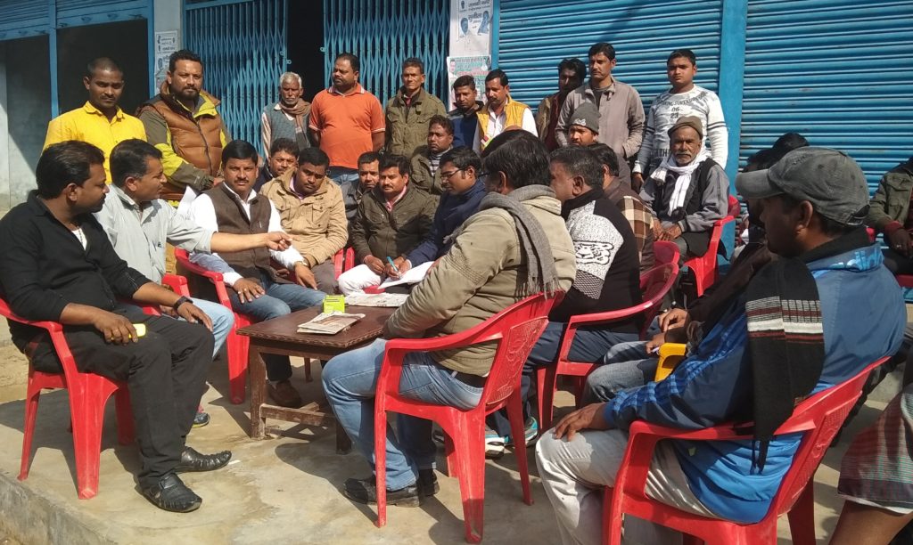 एनएचआई और बिजली विभाग के अधिकारियों पर बिफरे सोनौली चेयरमैन प्रतिनिधि