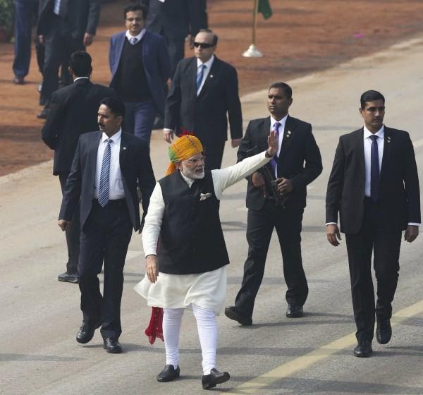 गणतंत्र दिवस पर पीएम मोदी ने तोड़ी पुरानी परंपरा