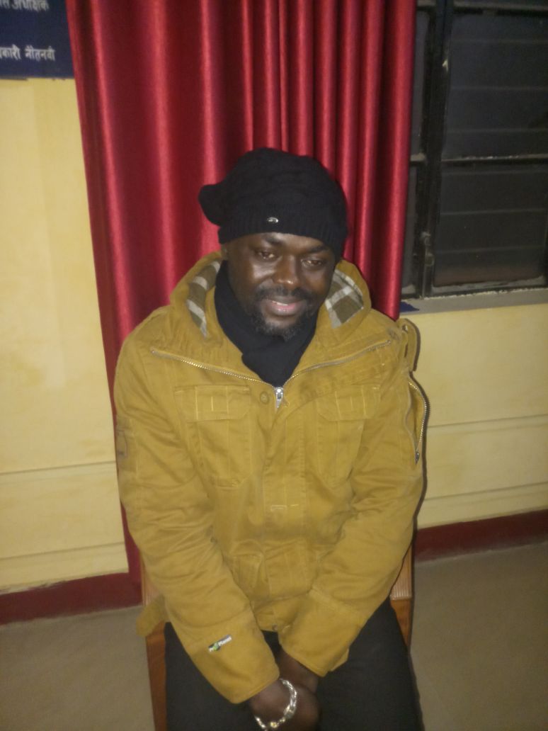 फर्जी बीजा पर नेपाल जा रहा अफ्रीकी नागरिक गिरफ्तार