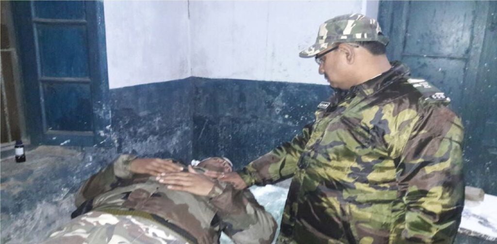 एसएसबी व ग्रामीणों में विवाद,फायरिंग,एक की मौत