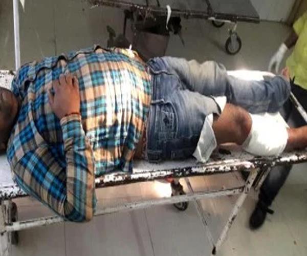 मेरठ में पुलिस और बदमाशों के बीच दिनदहाड़े मुठभेड़, 15 हजार का इनामी गिरफ्तार