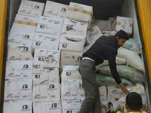 सोनौली सीमा से गायब संदिग्ध मांस लदी ट्रक नेपाल धराई, ट्रांसपोर्टर फरार