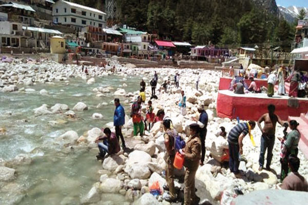 गंगा सप्तमी पर हुआ मां गंगा का श्रृंगार