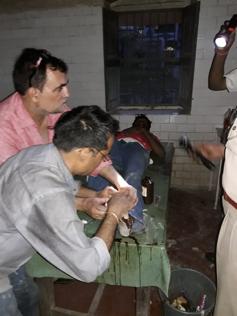  नौतनवा में सड़क हादसा, महिला की मौत, युवक घायल