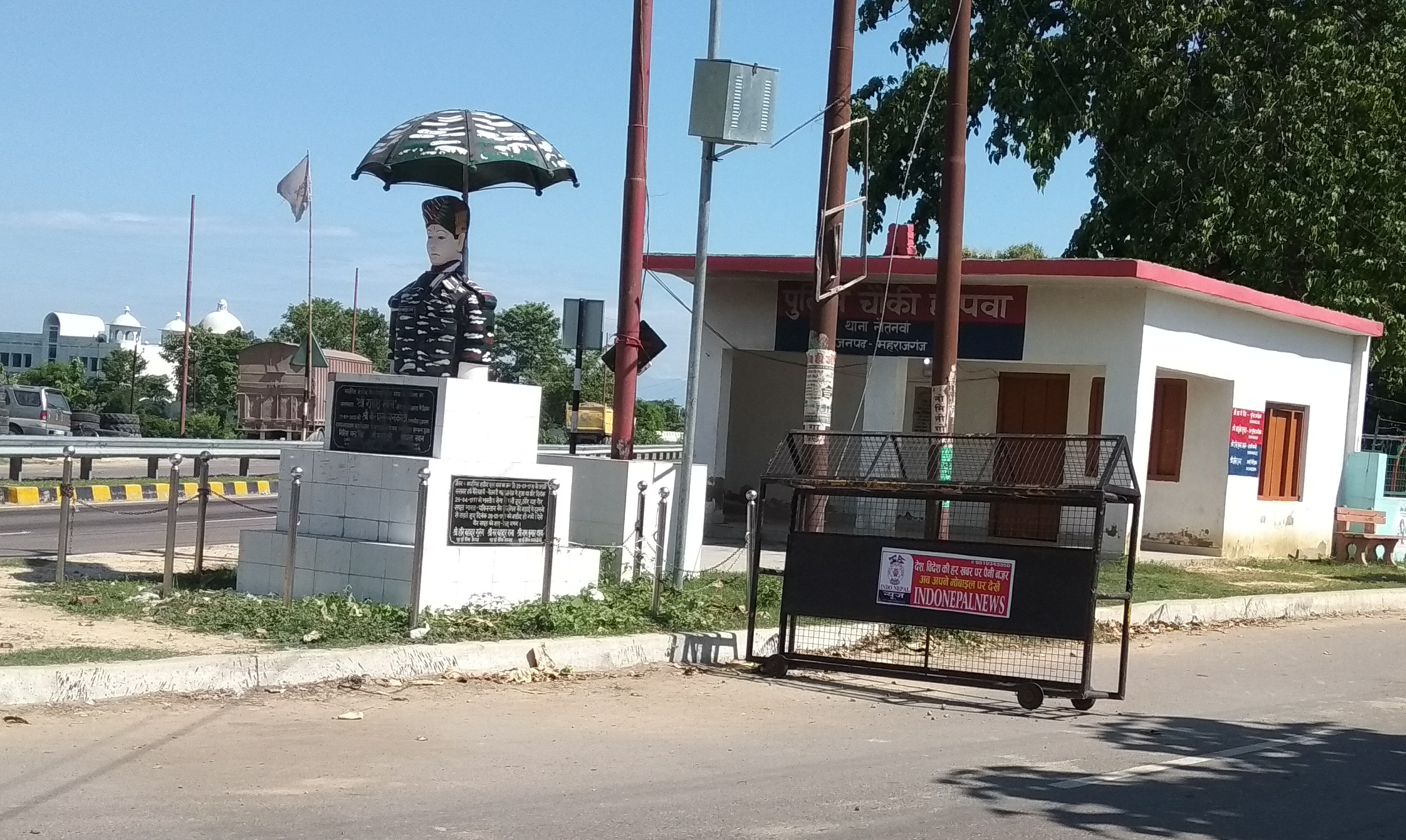 नौतनवा:छपवा कुनसेरवा व कोतवाली गेट से पुलिस पिकेट हटी, चालक, ट्रान्सपोटर्स ने ली राहत की सांस