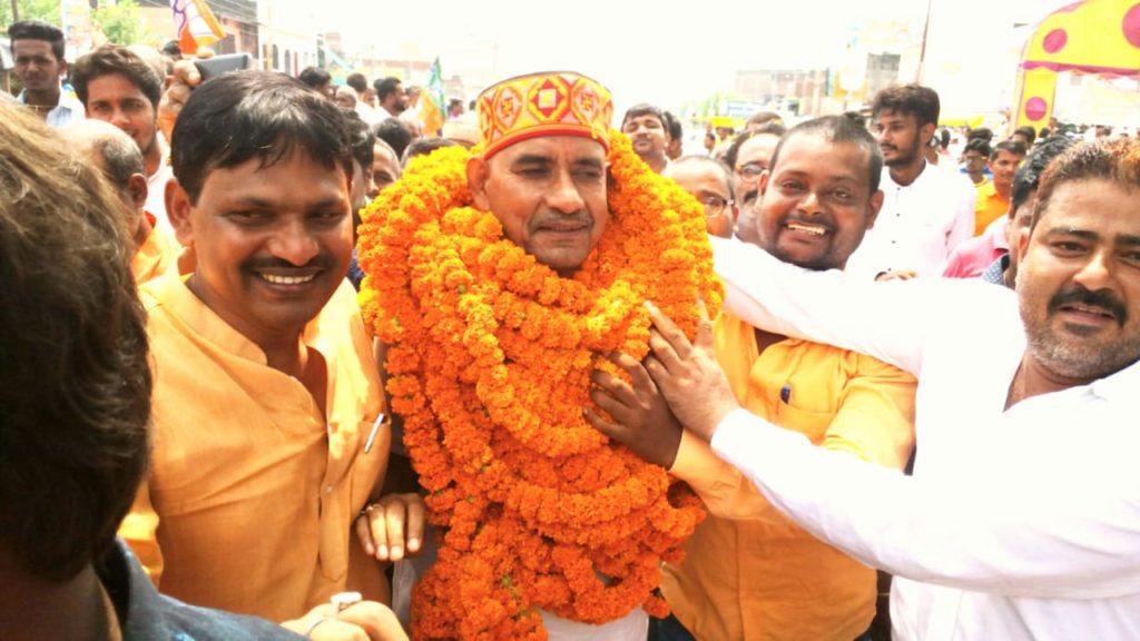 फरेंदा में भाजपा किसान मोर्चा के क्षेत्रीय उपाध्यक्ष का हुआ भब्य स्वागत