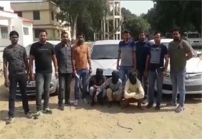 चेकिंग के दौरान 3 लग्जरी कार समेत 3 वाहन चोर गिरफ्तार, ऐसे देते थे लूट को अंजाम
