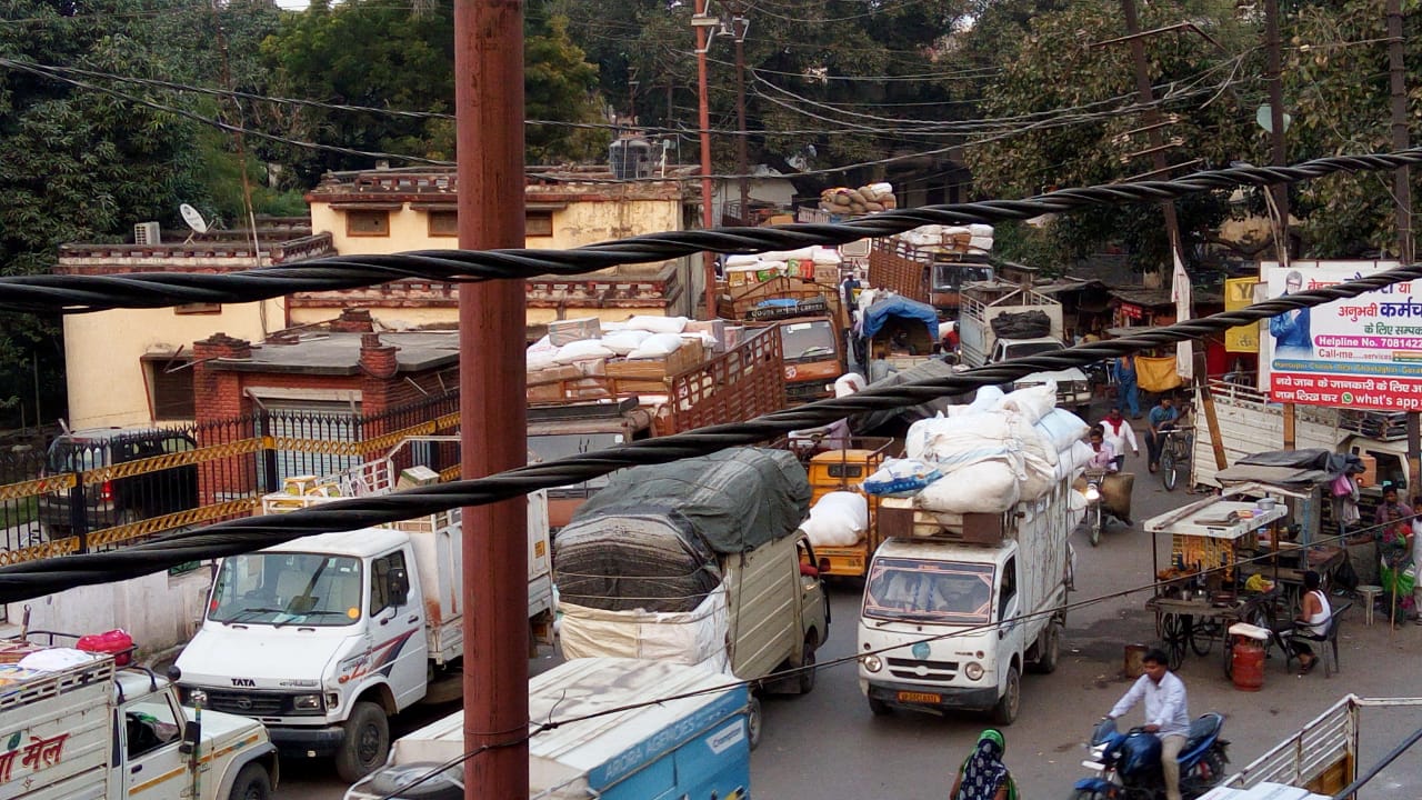 गोरखपुर :राजघाट थाने से सटे वसूली की जोर पर खुला नया ट्रांसपोर्ट नगर