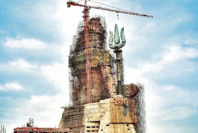 यहां बन रहा दुनिया का सबसे ऊँचा शिव मूर्ति, इतना फीट होगा ऊंचाई