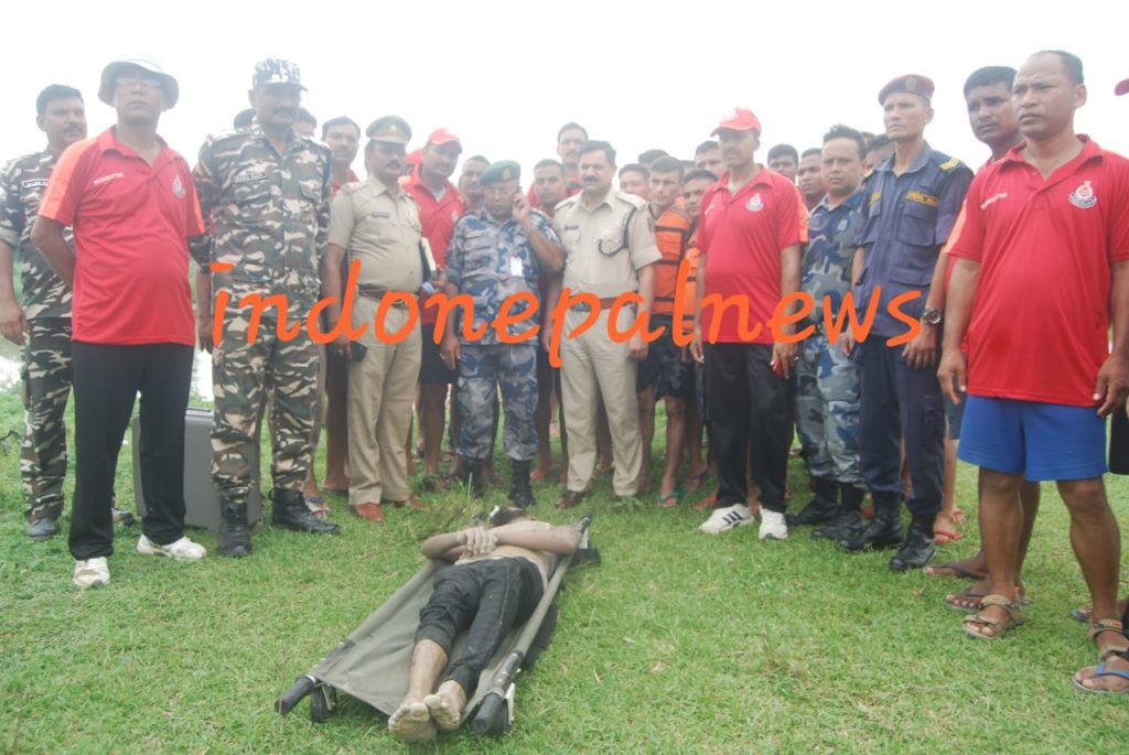 सोनौली बार्डर: डांडा नदी में कूदे युवक की 28 घंटे बाद बचाव दल को मिला शव