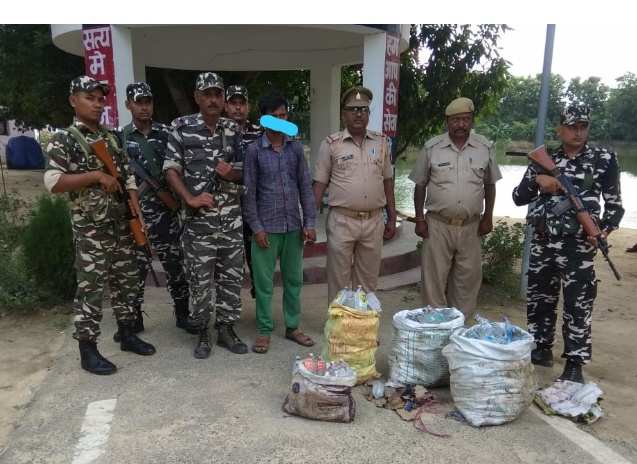 एसएसबी ने पकड़े नेपाली शराब की बड़ी खेप,एक गिरफ्तार
