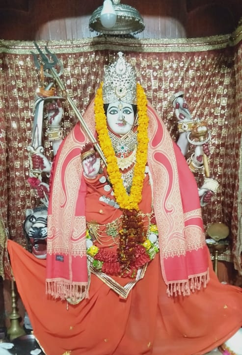 नौतनवा मांता बनैलिया मंदिर से निकला भव्य कलश यात्रा,वार्षिक उत्सव की तैयारी