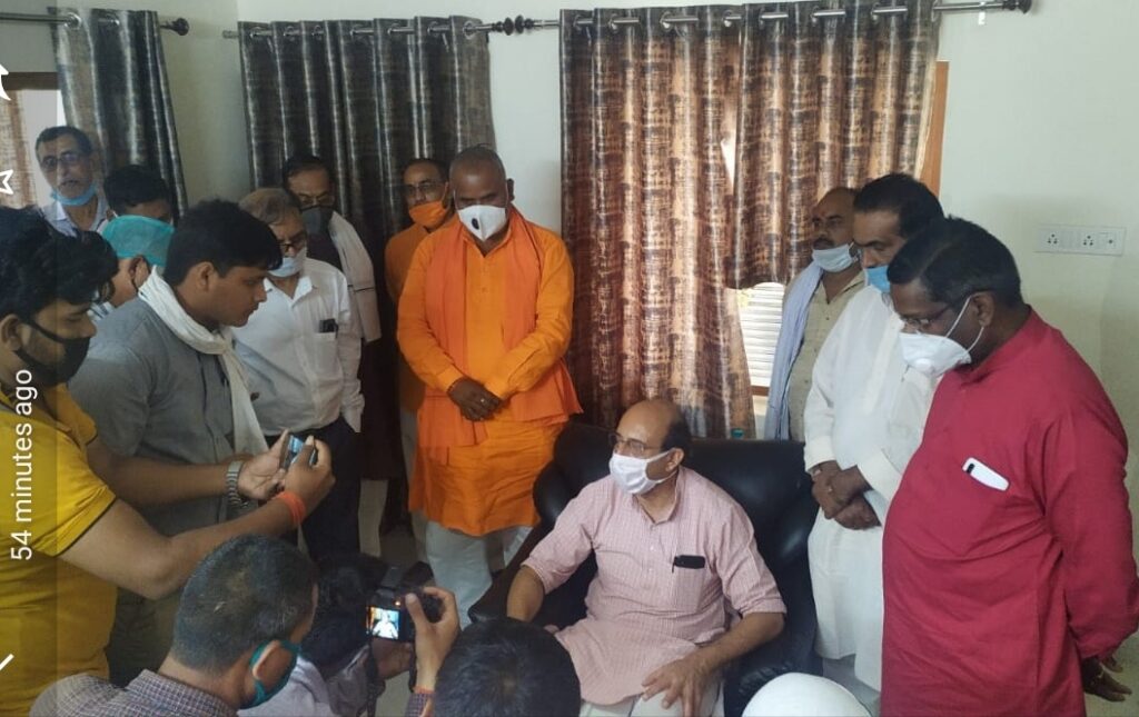 कोरोना महामारी से बेहतर तरीके से निपट रही सरकार -जयप्रताप सिंह