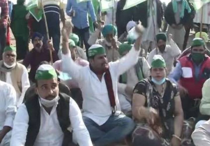 आज 20 वे दिन भी जारी है किसानो का आंदोलन