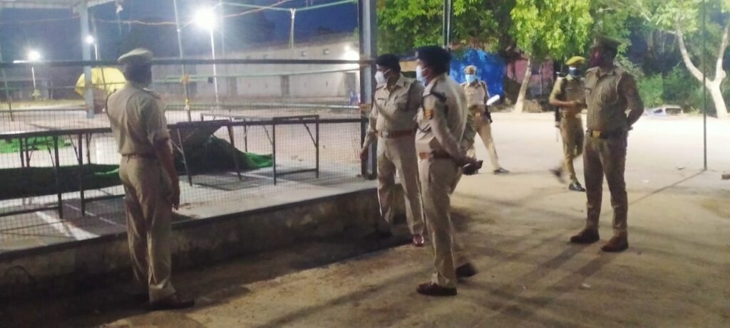 मतगणना स्थलों का डीएम,एसपी और एएसपी ने किया निरीक्षण