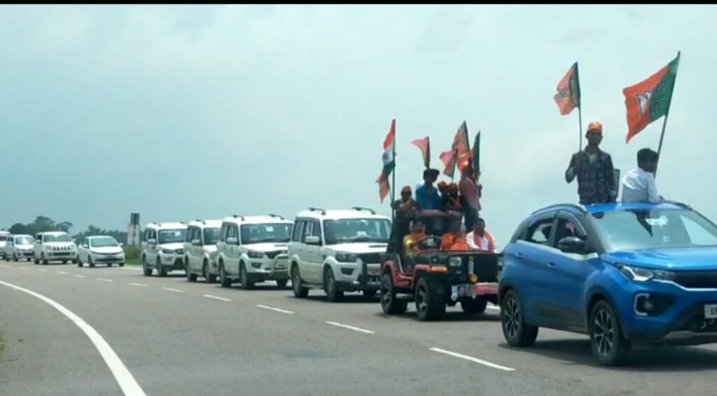 सैकड़ों वाहनों और 5000 की जनता के साथ अशोक करेंगे भब्य स्वागत