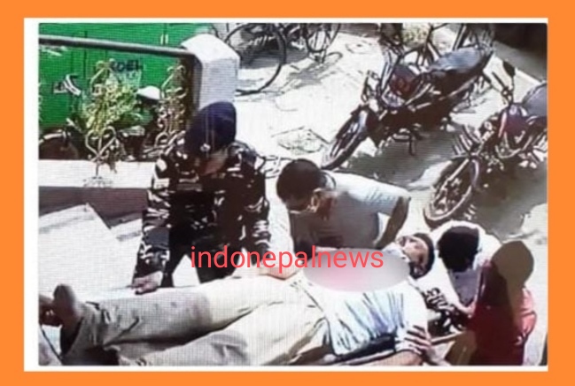 नौतनवा कैम्प--एसएसबी जवान ने खुद को चाकू मार कर किया घायल