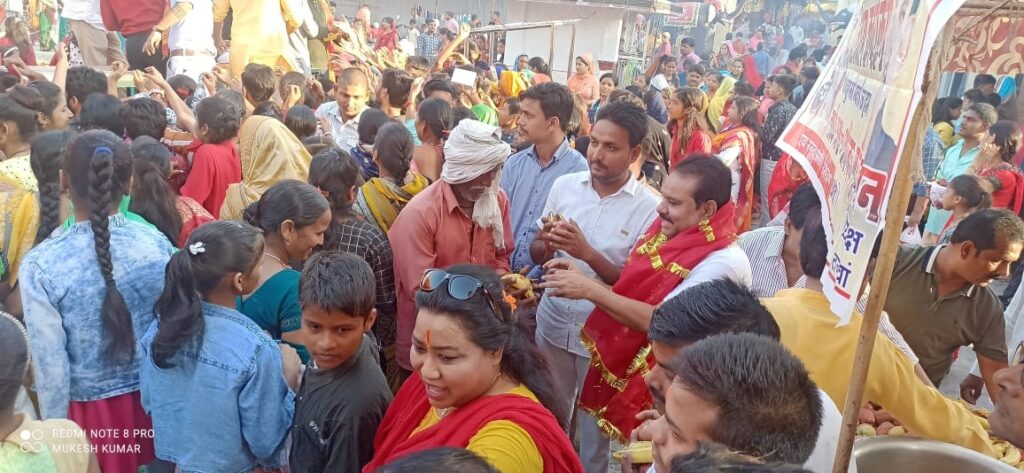 माँता बनैलिया के दरबार मे आस्था और भक्ति का दिखा अदभुत संगम-- गुड्डू खान