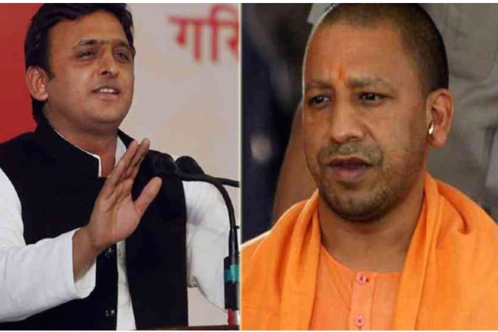 समाजवादी पार्टी की गाड़ी से बीजेपी के प्रचार का गाना चलने से छिड़ गया जुबानी जंग