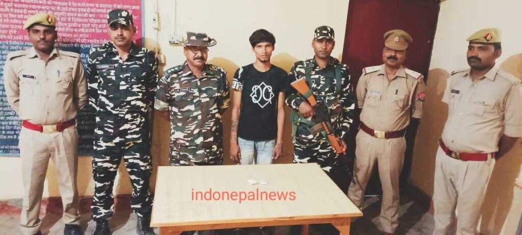 सोनौली बॉर्डर :20 लाख के मादक पदार्थ हेरोइन के साथ एक गिरफ्तार