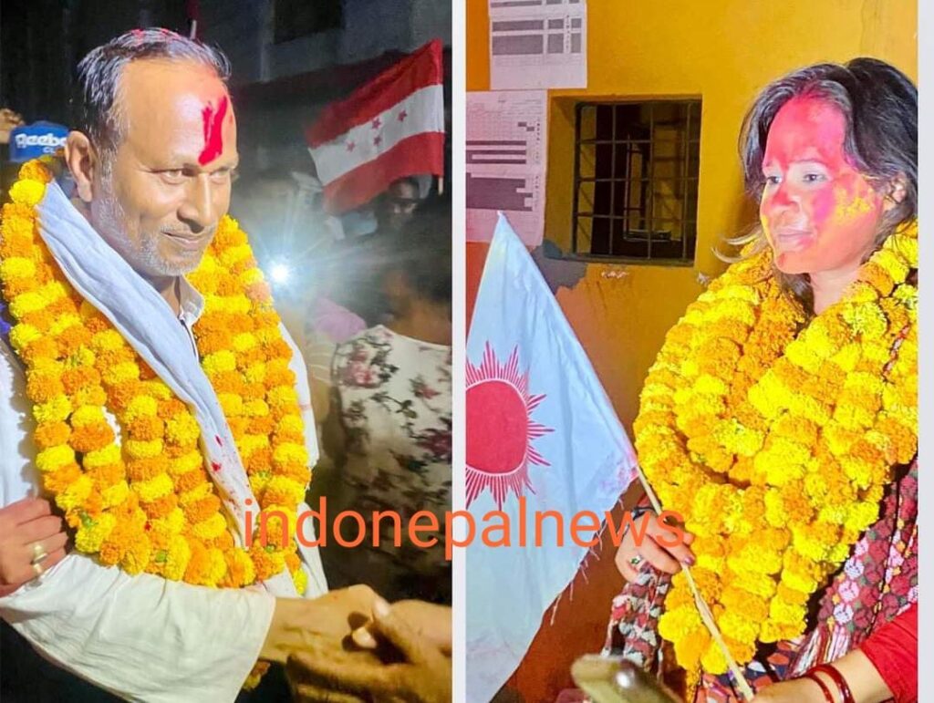 भैरहवा के मेयर बने इस्तियाक खान, उपमेयर उमा अधिकारी