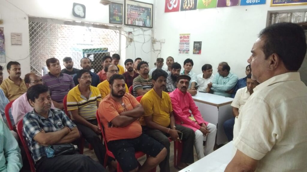 व्यापारियों ने लिया शपथ आज से नहीं करेंगे प्लास्टिक का इस्तेमाल----गुड्डू खान