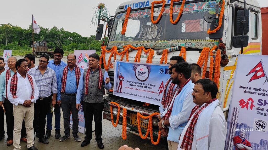 भैरहवां: नेपाली छ्ड़ की पहली खेप भारत के लिए रवाना