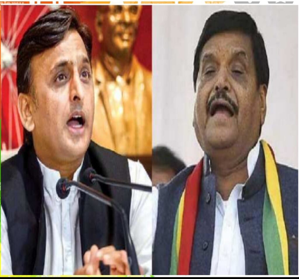 कृष्ण जन्माष्ठमी पर चाचा भतीजे के बीच फिर शुरू हुआ घमासान