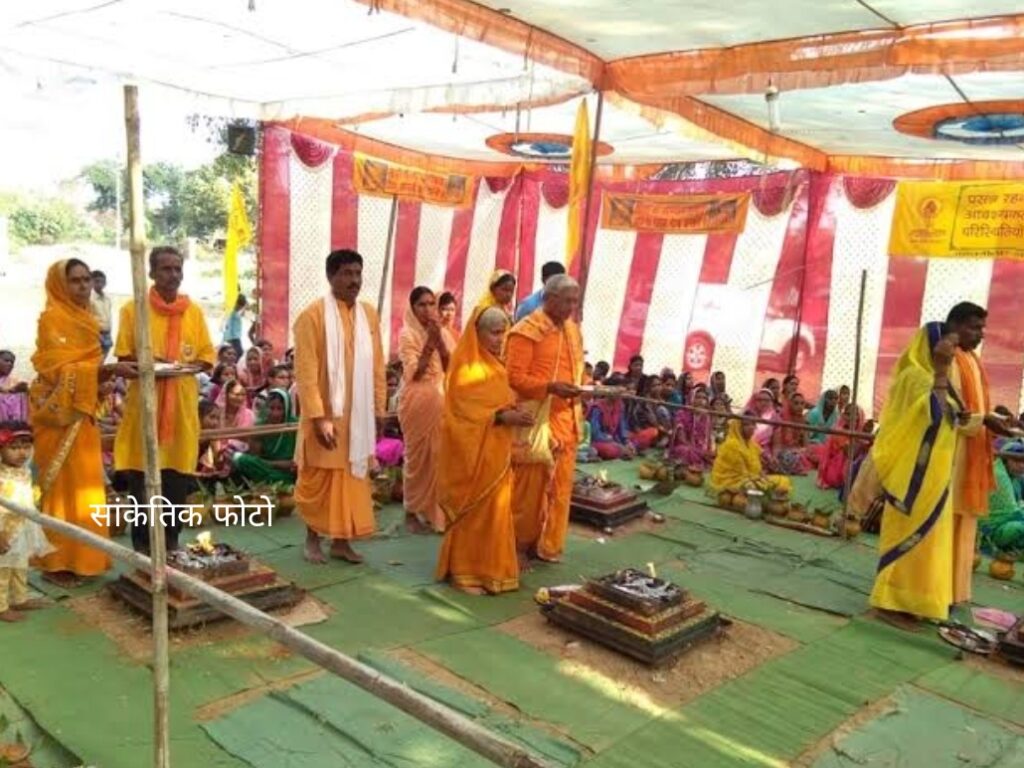 सशक्त राष्ट्र निर्माण के लिए पंच कुंडीय गायत्री महायज्ञ की तैयारी तेज