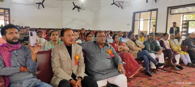 नौतनवां: वनवासी कल्याण आश्रम ने धूमधाम से मनाया 5 वा वार्षिकत्सव