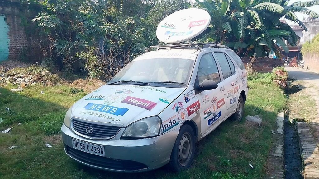इंडो नेपाल न्यूज़ ओबी बैंन कार को चुराने का मामला,पुलिस एक्शन में