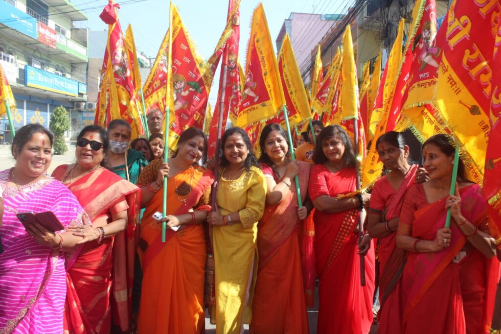 भैरहवा नेपाल: धूम धाम से मनाया गया श्री हनुमान जी का जन्मदिन