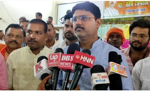 नौतनवां: क्षेत्र का कोई भी हिस्सा विकास से अछूता नहीं रहेगा-- ऋषि त्रिपाठी