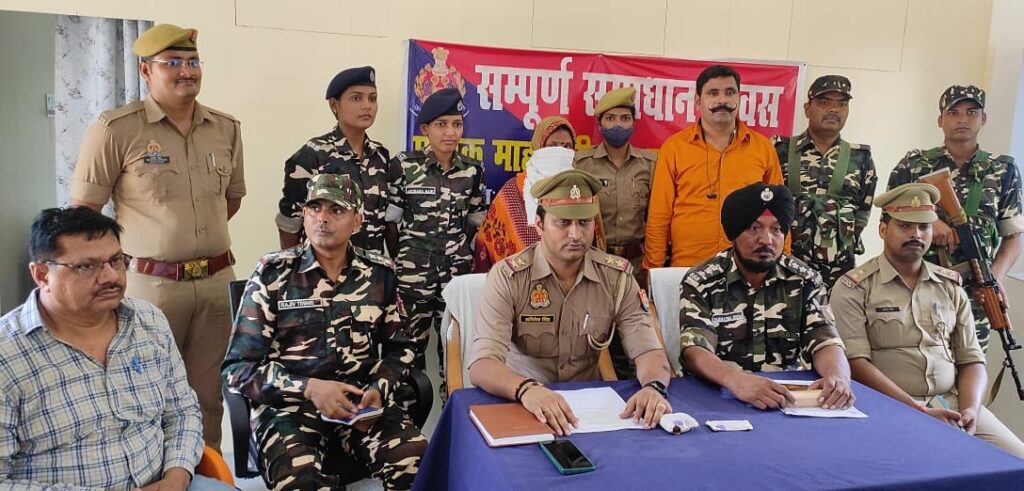 सोनौली: हेरोइन की एक खेप के साथ तस्करो की महिला सरगना गिरफ्तार