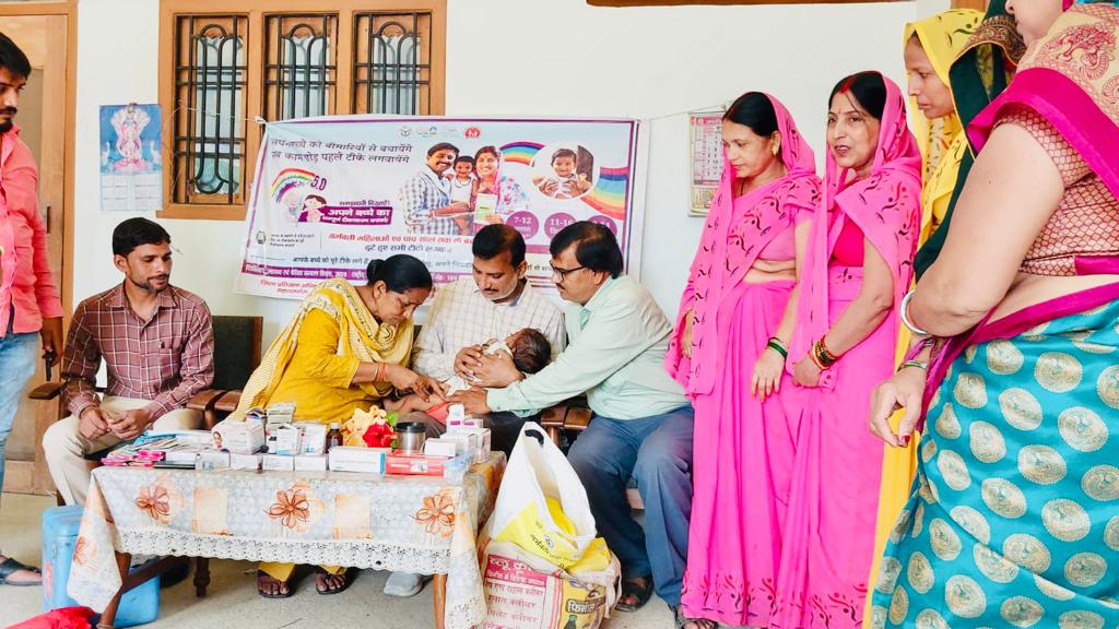 गंभीर बीमारियों से बच्चों को बचाने के लिए टीकाकरण अवश्यक -- बृजेश मणि त्रिपाठी