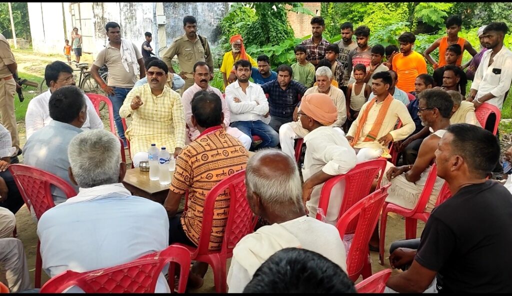 नौ ग्रामसभा में लगा चौपाल,ग्रामीणों के प्रस्ताव पर होगा गांव में विकास: विधायक नौतनवा