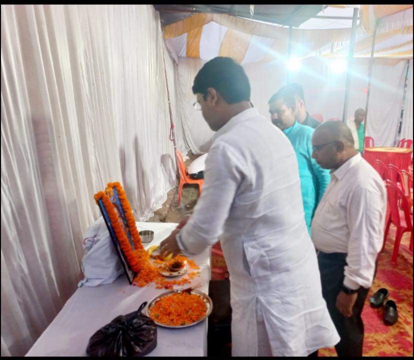 कार्यकर्ताओं का सुख-दुख मेरा सुख दुख है-- ऋषि त्रिपाठी, विधायक नौतनवा