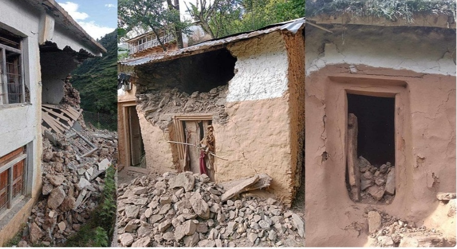 नेपाल बझांग में शक्तिशाली भूकंप का असर दिल्ली एनसीआर पहुंचा