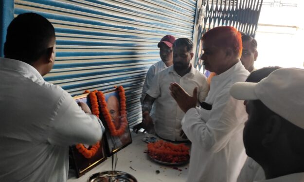 सोनौली बार्डर: महात्मा गांधी और लाल बहादुर शास्त्री की मनाई गयी जयंती,अध्यक्ष ने दी श्रद्धांजलि