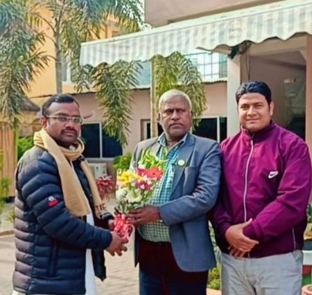 नेपाल लुंबिनी प्रदेश के कृषि मंत्री से मिले सपा लोहिया वाहिनी के प्रदेश सचिव